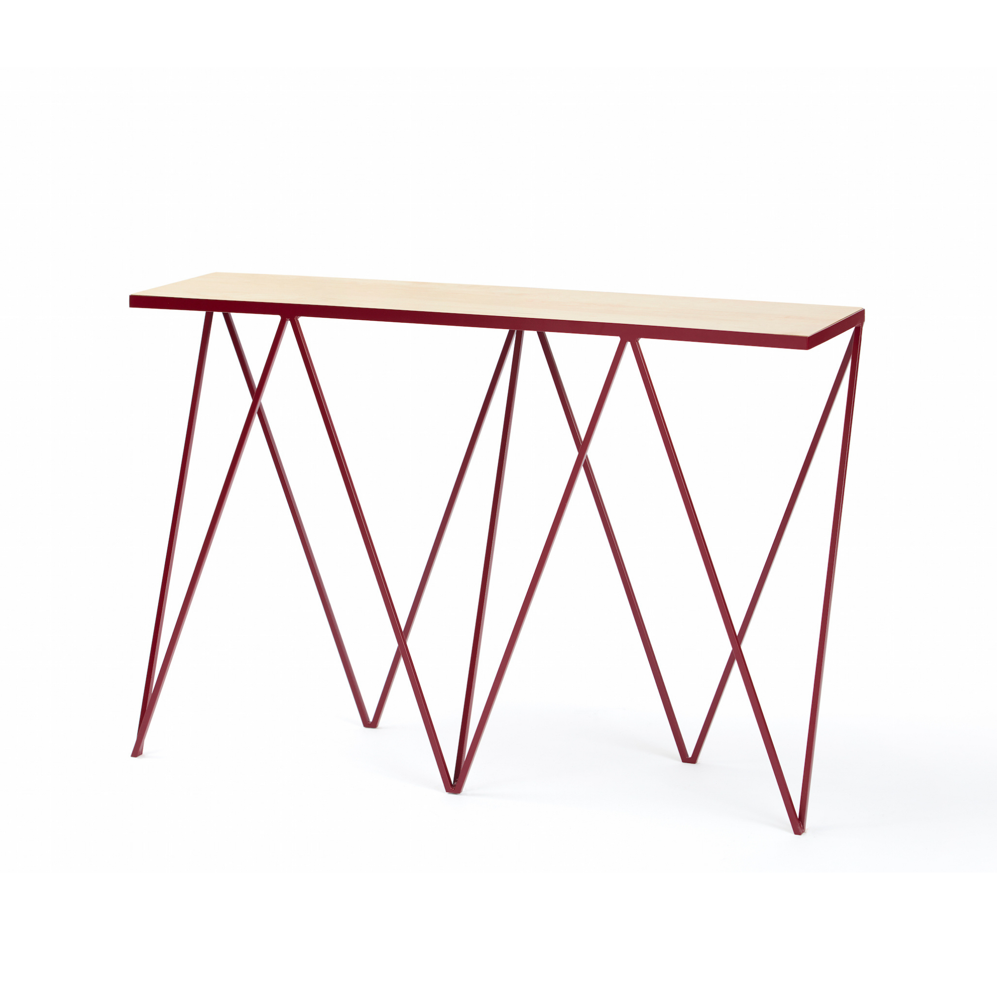 Giraffe Console Table - Birch plywood top